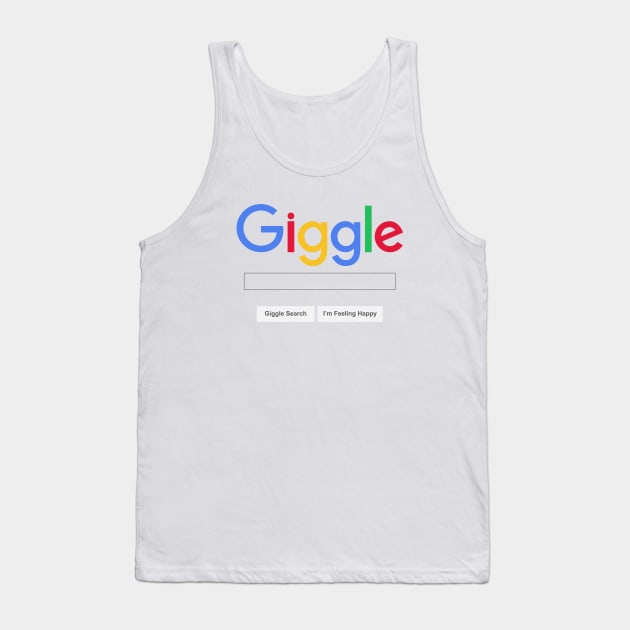 Quotes To Live By Big Tech Logo Parody Laughter Tank Top by BoggsNicolas